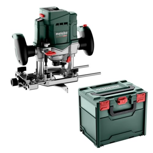 Metabo Akku-Oberfräse OFV 18 LTX BL 12, leistungsstarker Brushless-Motor, 50 mm Fräshub, inkl. Zubehör und Spannzangen 12 mm und 8 mm
