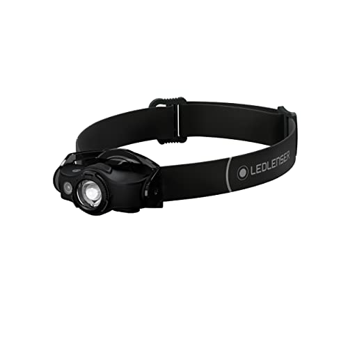 Ledlenser MH4, Stirnlampe mit 400 lm, schwarz