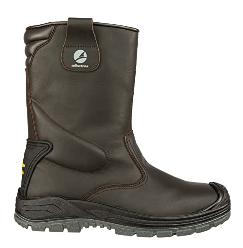 Albatros Rigger Boot S3, warmer Sicherheitsstiefel mit Stahlkappe und profilierter Sohle, gefüttert