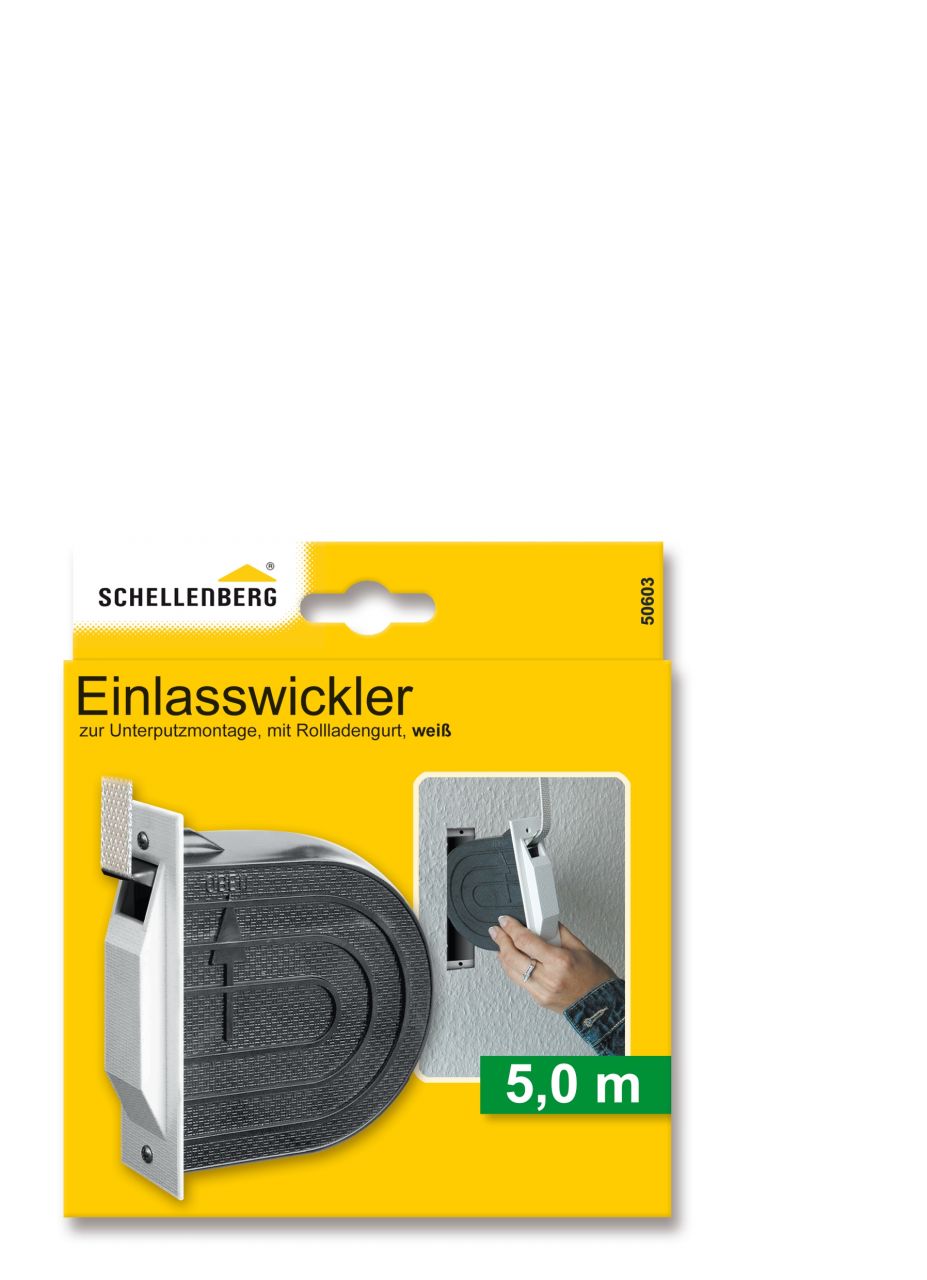 Schellenberg Einlaßwickler Mini 5m w.