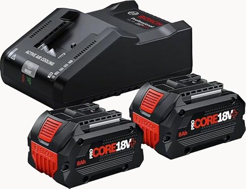 Bosch Professional 18V ProCORE+ Akku Ladegerät Set (1x ProCORE 8.0 Ah; GAL 18V-160)