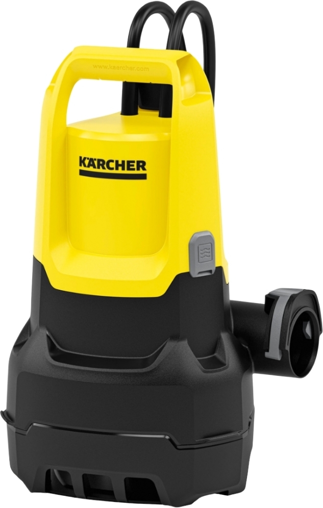 Kärcher SP 16.000 DIRT Tauchpumpe 550 W 16000 l/h 7 m, Gelb/Schwarz, mit Vorfilter und Quick Connect- Anschlussstutzen