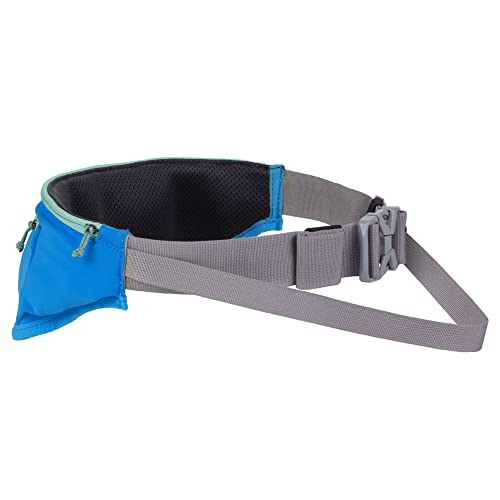 RUFFWEAR Trail Runner Gürtel, bequemer freihändiger Hüftgurt für On-Leash Running mit Ihrem Hund, verhedderungsfreier, robuster Hüftgurt mit Taschen, Blau, Small/Medium