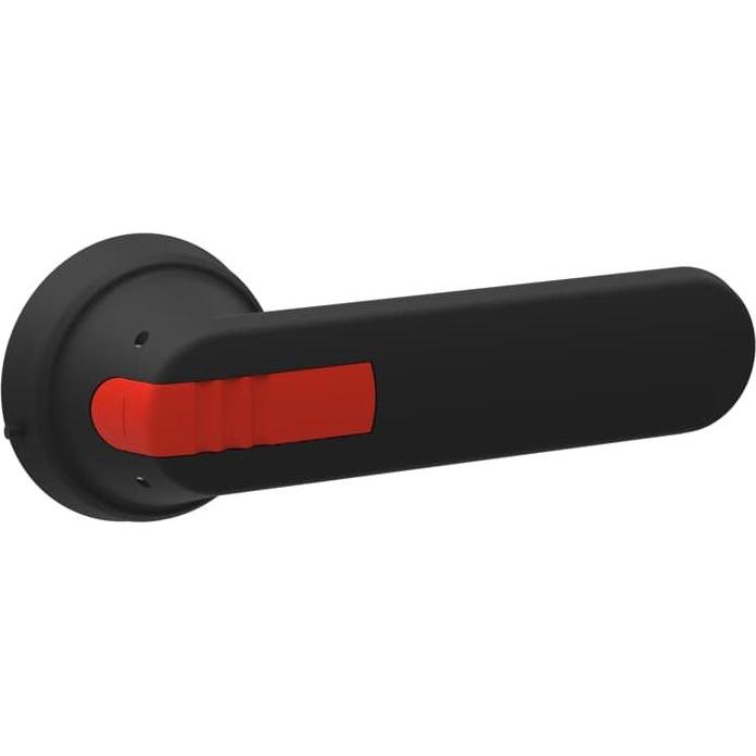 ABB Pistolengriff Türgriff + Türgarnitur, IP65-zertifiziert, ergonomisch, schwarz, seitliche Montage