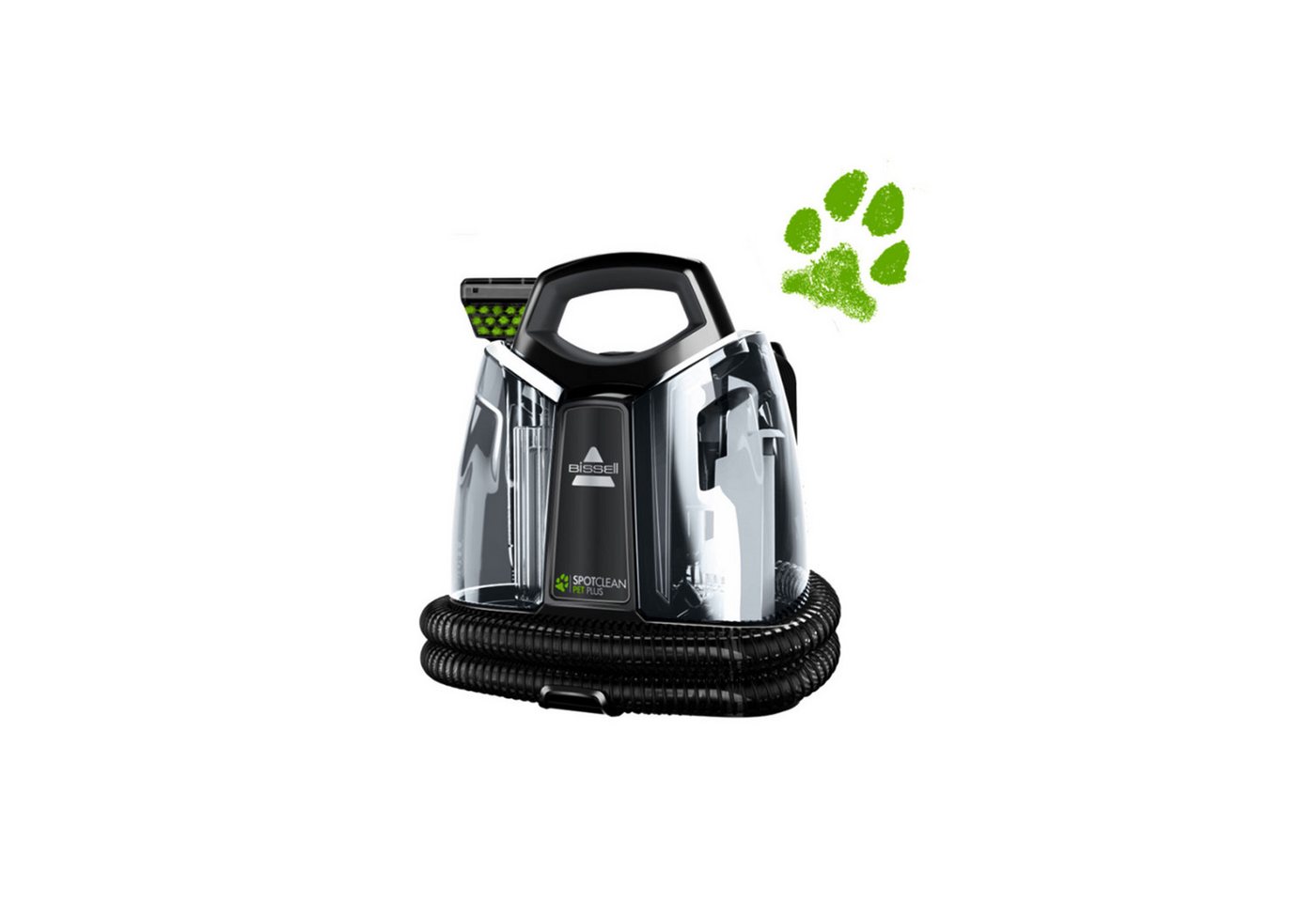 Bissell Multi-Sauger SpotClean Pet Plus, Nass- und Trockensauger mit Fleckenfänger-Aufsatz und Zwei-Tank-Technologie