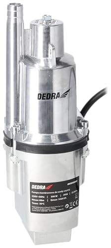 dedra Membranpumpe 300W für sauberes Wasser
