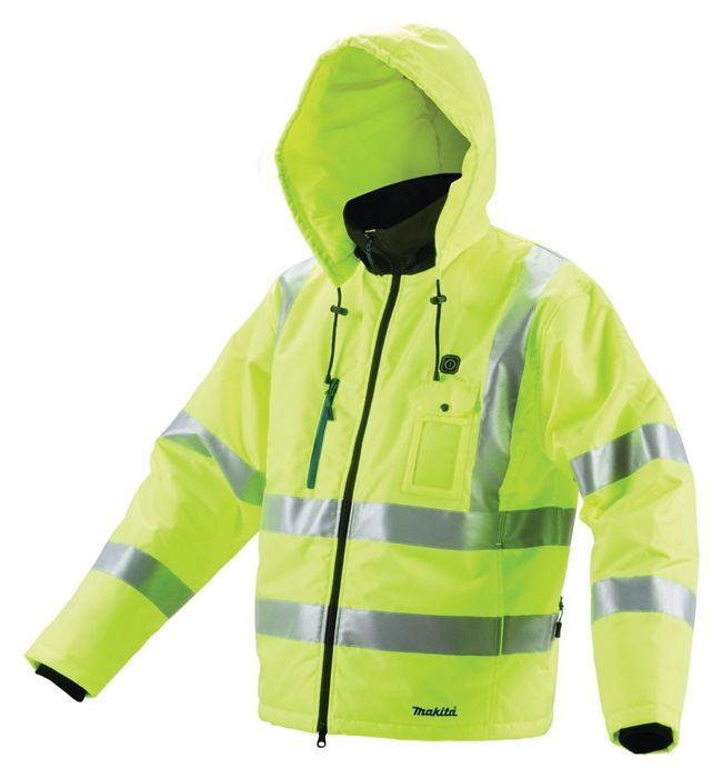 Makita DCJ206ZS Akku-Thermojacke Gr. S 12V max. / 14,4V / 18V (ohne Akku, ohne Ladegerät)