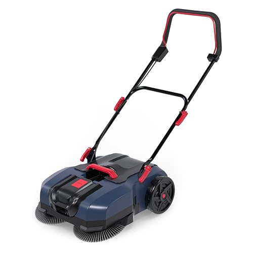 Güde Handkehrmaschine GKM 18-401-30, Akkubetrieben, Kehrbreite 610mm, inkl. 18 V Akku, 20L Schmutzbehälter