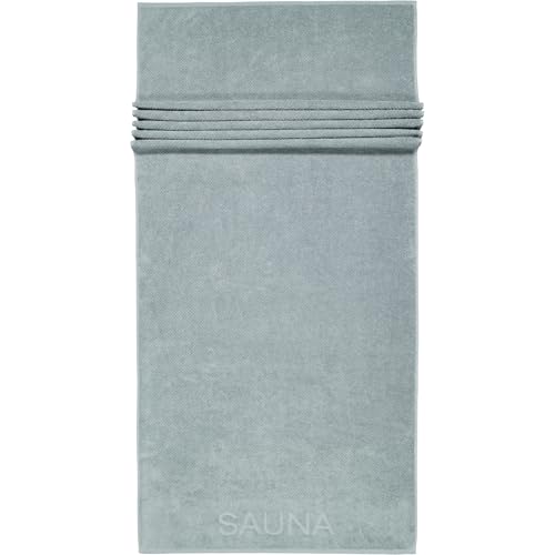 Cawoe Saunatuch Pure, Grün, 80x200 cm, hautfreundliches Textil für Freizeit und Wellness