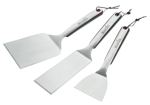 Char-Broil Grill-Starter-Set, Universal-Besteck für Griddle-Grills, langlebig aus hochwertigem Edelstahl mit praktischen Aufhängern