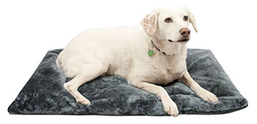 ZOLLNER Hundebett Hundekissen 60x90 cm, aus Polyester, waschbar, tragbar, grau