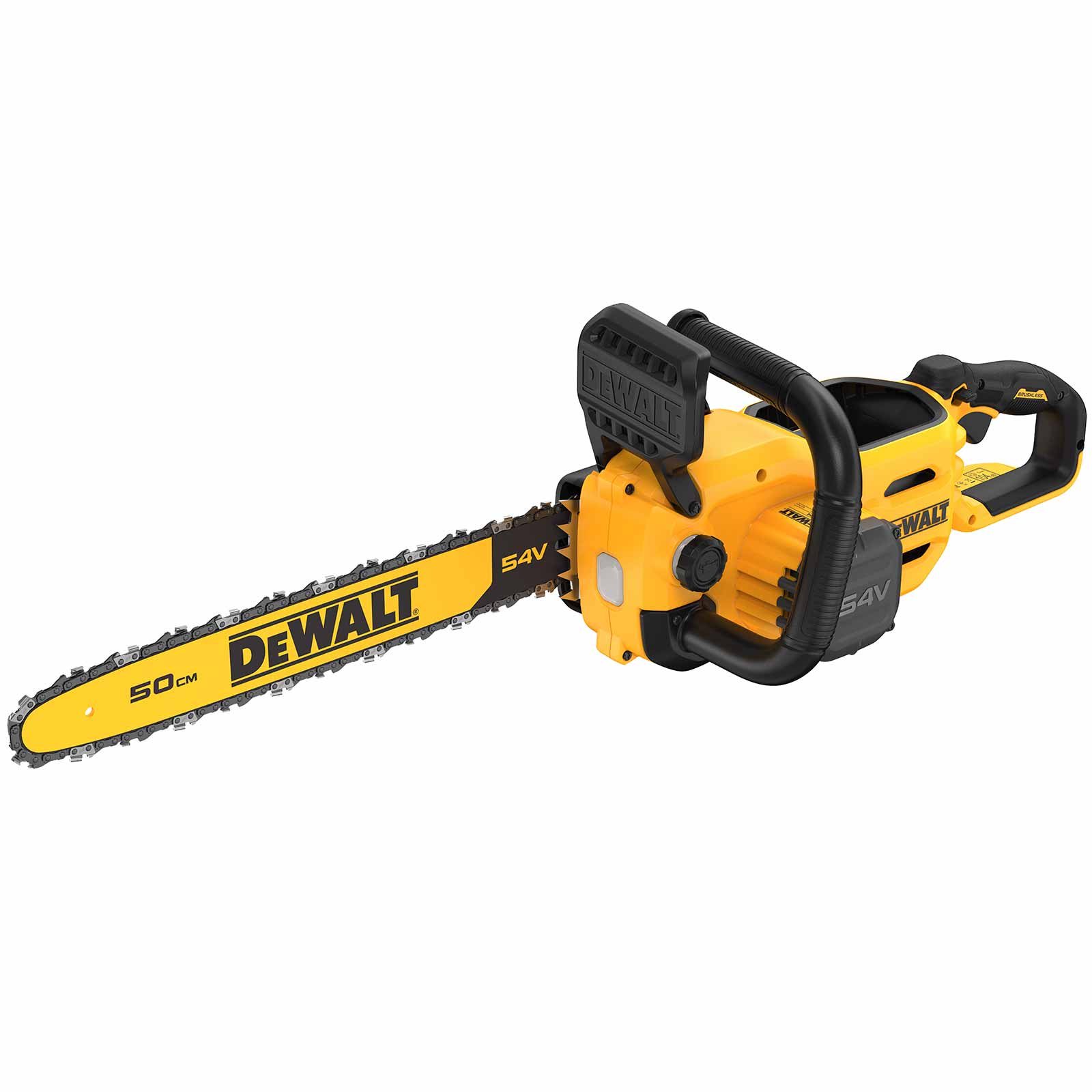 DeWALT Akku-Kettensäge DCMCS575N-XJ, 50cm Schwert, Motorkettensäge, Motorsäge, Akku Säge, ohne und Ladegerät, 54V