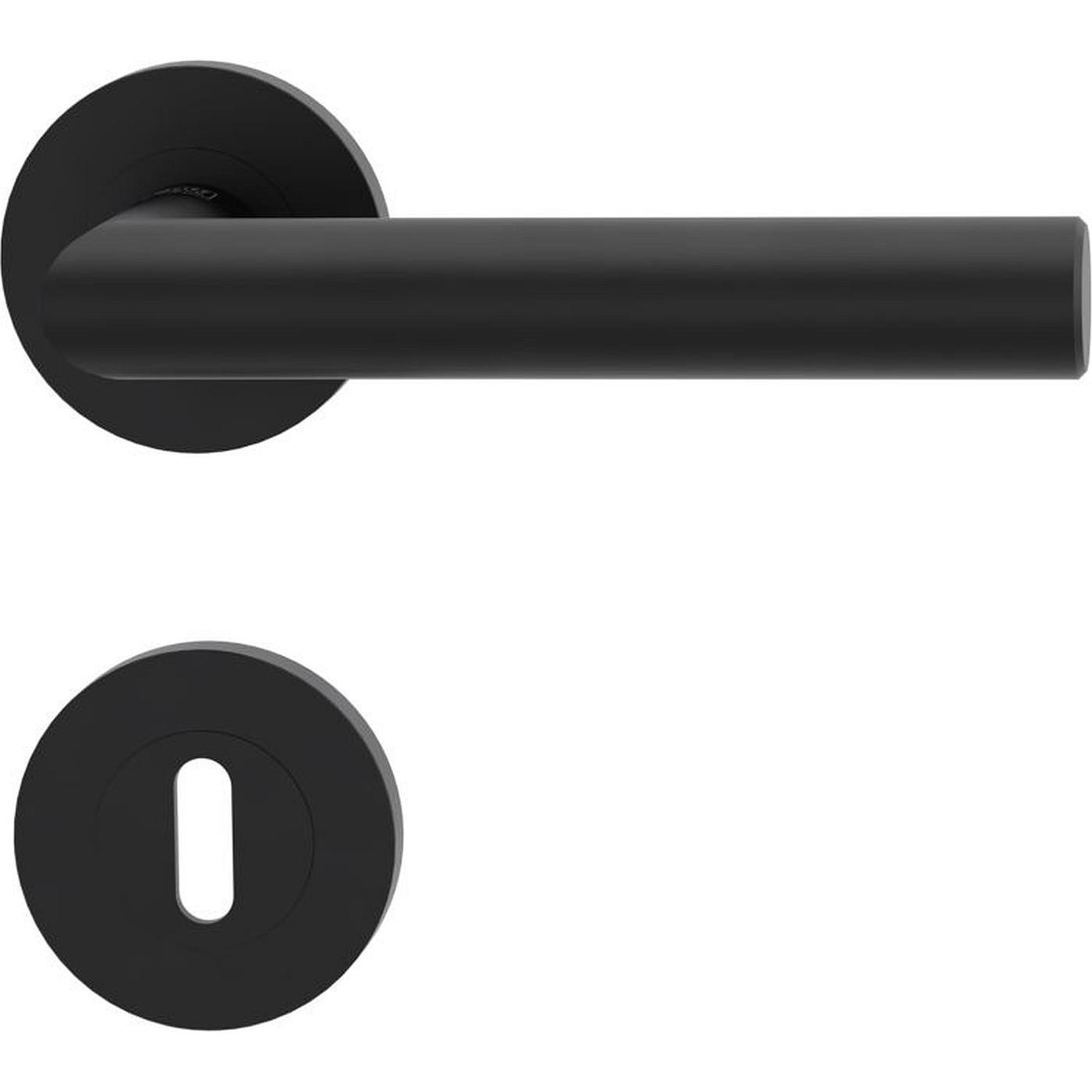 Griffwerk Rosettengarnitur Lucia Professional Line Graphitschwarz BB