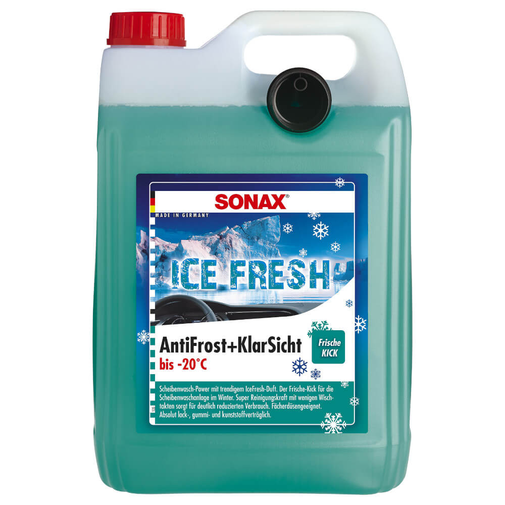 SONAX® AntiFrost plus Klarsicht bis -20 C° Ice-fresh, 5 l