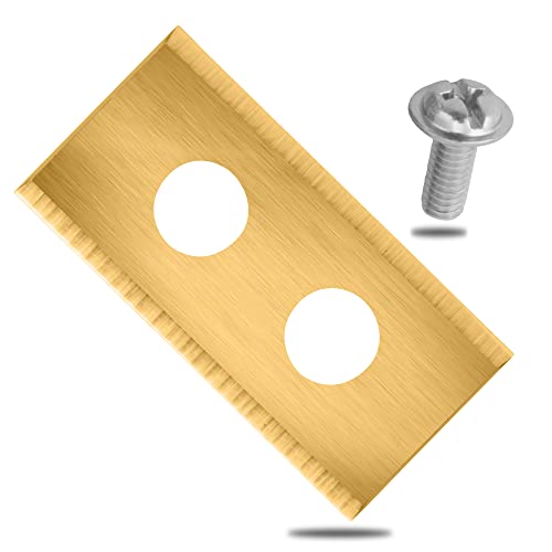 EN Ersatzmesser für Rasen-Mähroboter 18 Stück kompatibel mit Worx Landroid Mähroboter, LandX