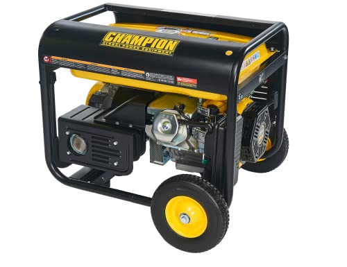 Champion Power Equipment Stromaggregat Benzin (9000 Watt, tragbarer Generator, Stromerzeuger mit Fernbedienung & Seilzugstarter, 25 L Kraftstofftank, Laufzeit 10 Stunden - 50% Last) CPG9000E2-EU, Gelb