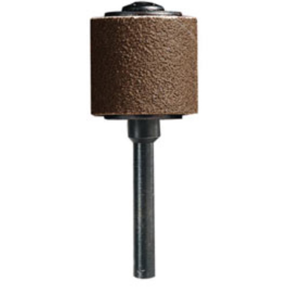 Dremel 2615040732 Schleifstift, Körnung: 60, Schaft 13 mm, Drehstift und Schleifband, Braun