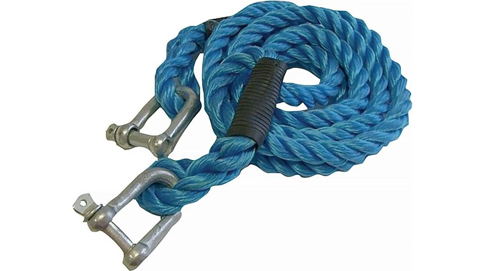 Auto-Abschleppseil 4000kg PP Schäkel/Schäkel L.400cm D.20mm
