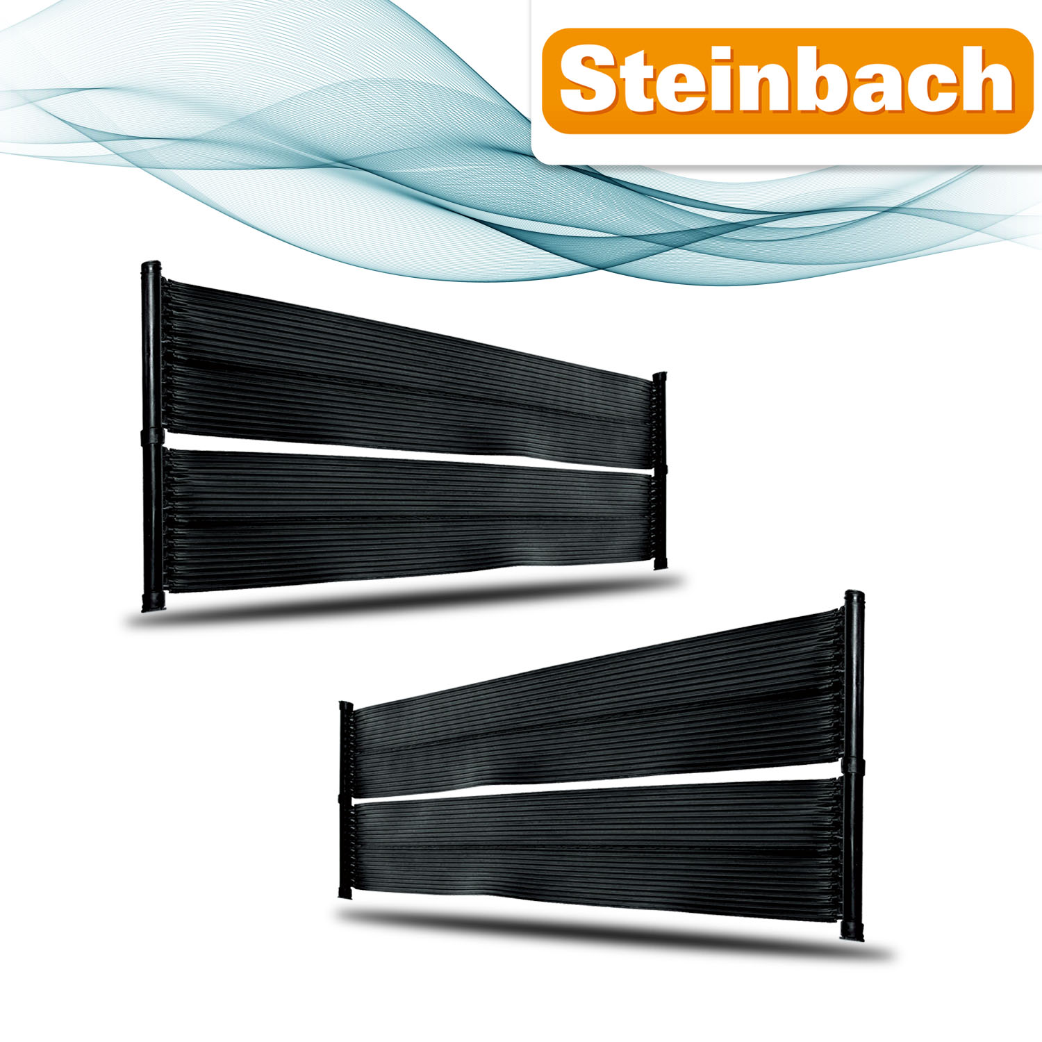 Doppelpack Steinbach Solarkollektor Compact 0,7 x 4,0 m Solarmatte