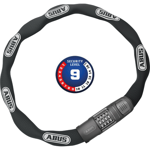 Abus 8808C-110 Kettenschloss - Schwarz ..