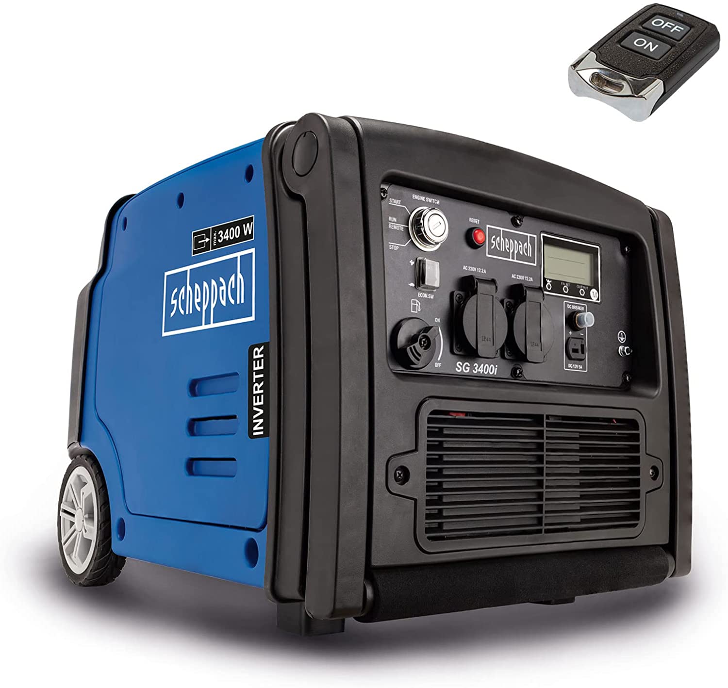 DENQBAR DQ-2000 2000W Inverter Current Generator with 230V USB