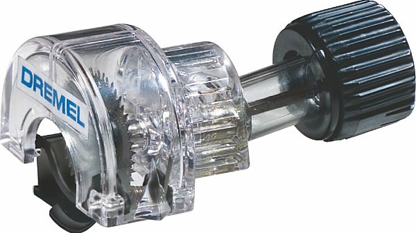 Dremel 670 Kreissägenvorsatzgerät für Multitool, Mini Kreissäge bis 6.35 mm Schnitttiefe