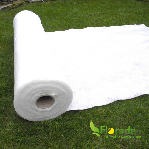Florade.de Drainagevlies 200 g/m² - Trennvlies - Gartenvlies - Geovlies - Geotextil - Drainage: 100cm / 1m (Menge = Meter am Stück)
