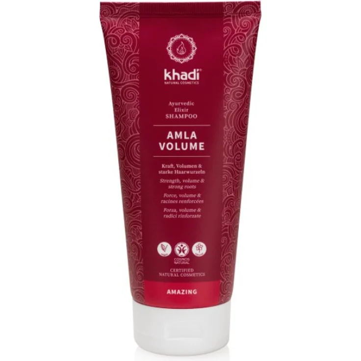 Khadi Naturkosmetik Ayurvedisches Elixier Shampoo A mla 200 ml – Bild 1