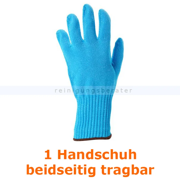 Ansell 72-286 VersaTouch hellblau L Lebensmittelhandschuh Gr. 9, 1 Handschuh aus Dyneema-Strick, Lebensmittelbereich