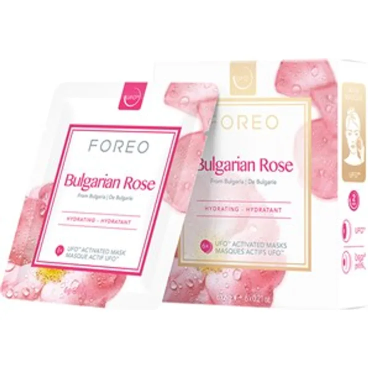Foreo Gesichtspflege Intelligente Maskenbehandlung Ufo Mask Bulgarian Rose 6 x 1 Stk.