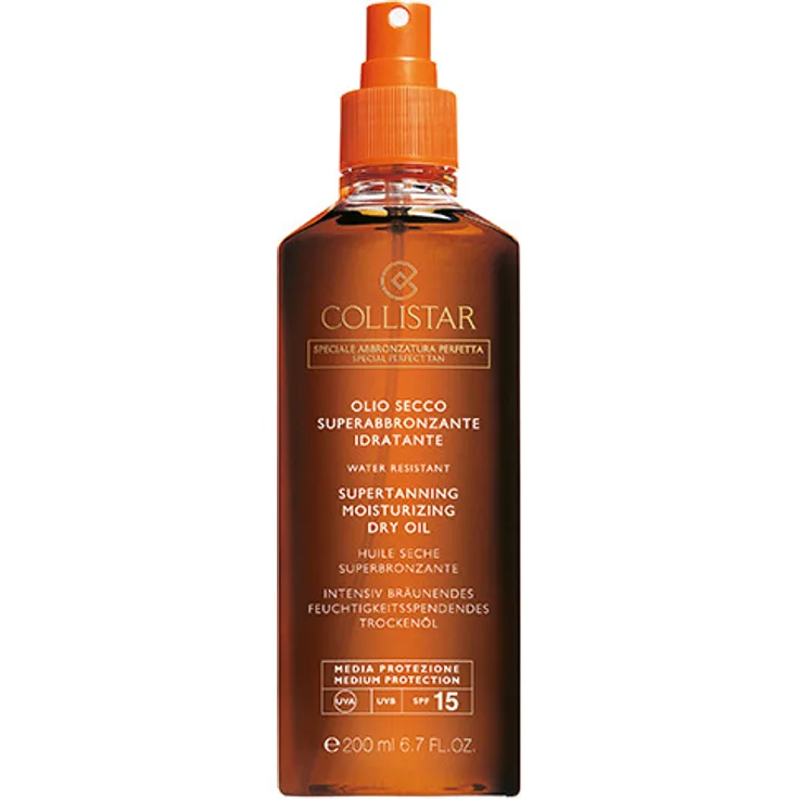 Collistar Sun SuperTanning Moisturizing Dry Oil Spray SPF15 200 ml