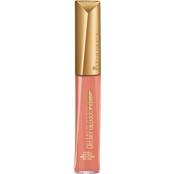 Rimmel Oh My Gloss Plump Lippen Vergrössender Lipgloss 531 Peach Pie 6,5 Ml