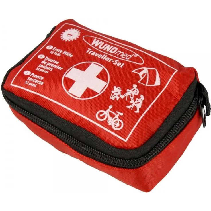 Wundmed Erste Hilfe Set 32-teilig in praktische Etui mit Gürtelschlaufe – Bild 2