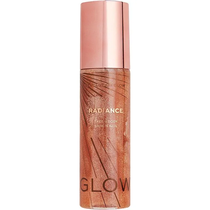 Makeup Revolution Glow Radiance Highlighter Shimmer Oil Pink 100 ml