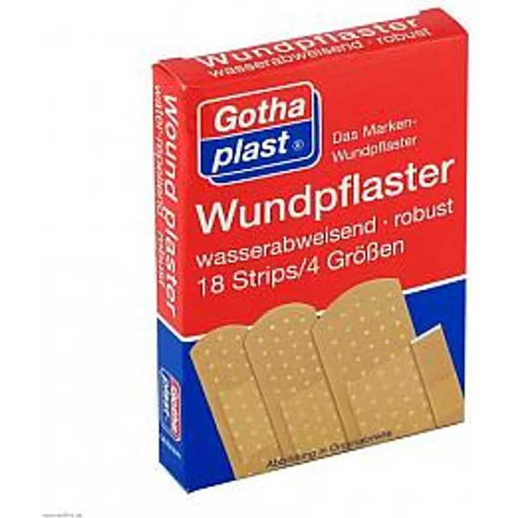 Gothaplast Gothaplast Wundpfl.wasserfest 4 Größen, 18 Stück