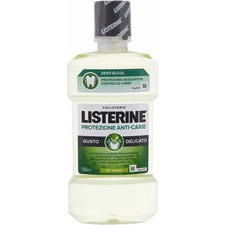 Listerine Mouthwash Cavity Protection Mundspülung für frischen Atem 500 ml