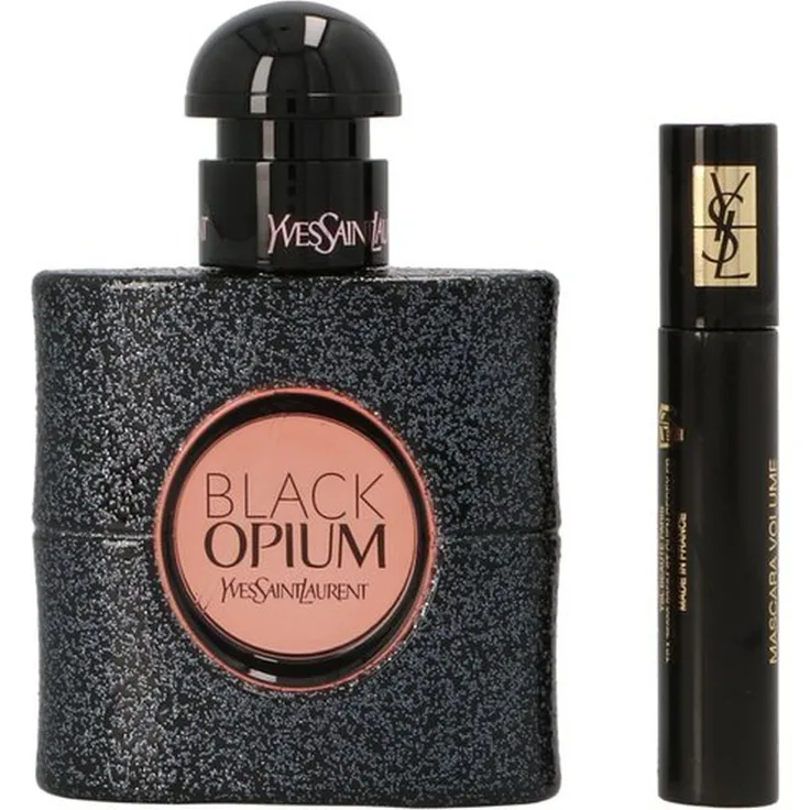 Yves Saint Laurent Black Opium Geschenkset EdP 30 ml + YSL-Ikone Mascara Volume Effekt Faux Cils N°1 Mini 2 ml