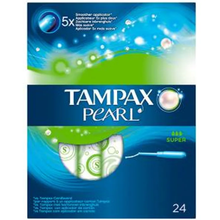Tampax Pearl Super 24 Stück Tampons