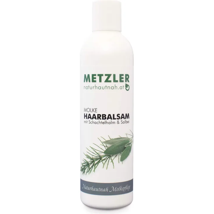 Metzler Molke Haarbalsam Mit Schachtelhalm Und Salbei Wirksame Haarkur Bei Strapaziertem Haar 250 g