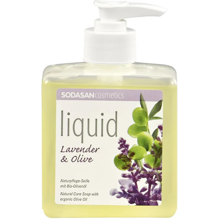 Sodasan Liquid Lavendel-Olive Seife 0,3l für Alle Hauttypen geeignet