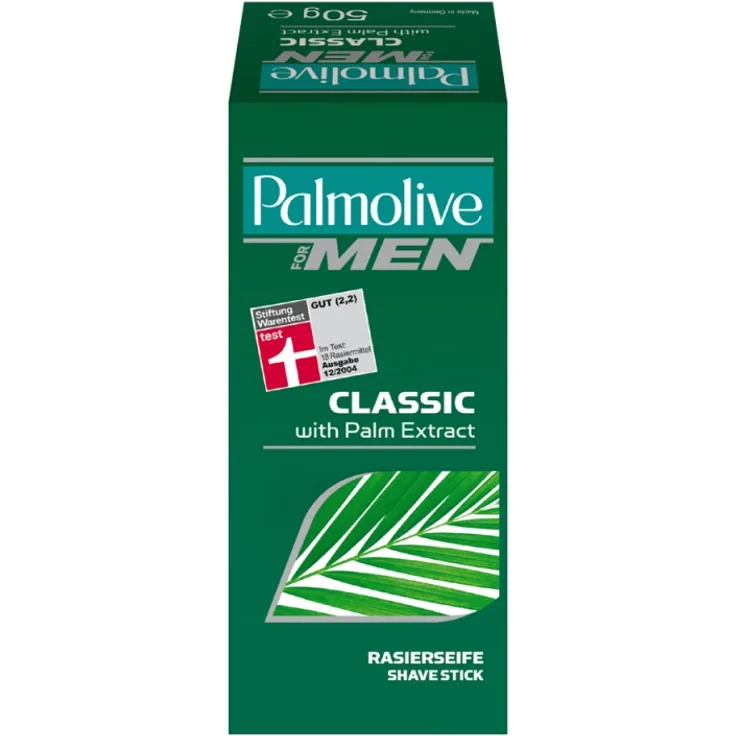 Palmolive For Men Classic Rasierseife mit Palmextrakt 50 g