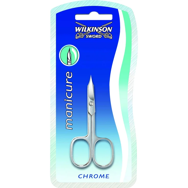 Wilkinson Sword Maniküre Schere Nagelschere mit Manikürespitze in Chrom 1 St