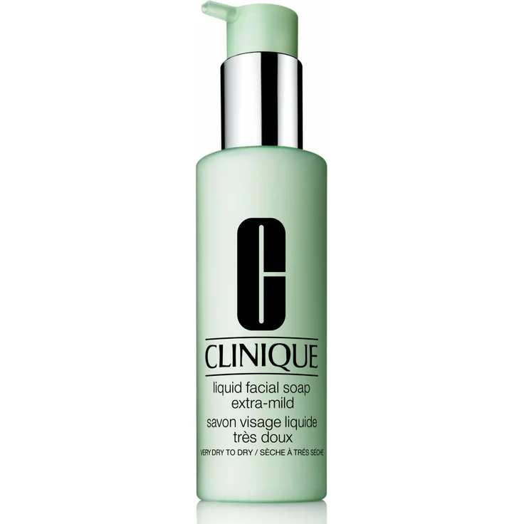 Clinique Liquid Facial Soap extra mild 200 ml, 1. Schritt der Clinique 3-Phasen-Systempflege – Bild 1