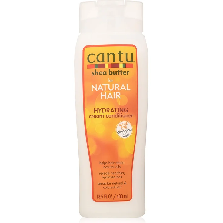 Cantu Feuchtigkeitsspendende Spülung Mit Sheabutter Sulfatfreie Pflege-Spülung Für Locken Und Strukturiertes Haar 400 ml – Bild 1