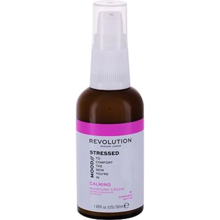 Revolution Skincare Stressed Mood Calming Beruhigende Feuchtigkeitsspendende Creme 50 ml Tagespflege für Damen und Herren