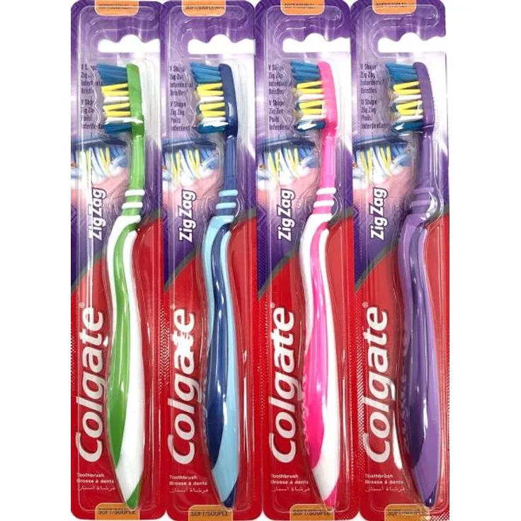 Colgate Zahnbürste ZigZag Soft 4er Set