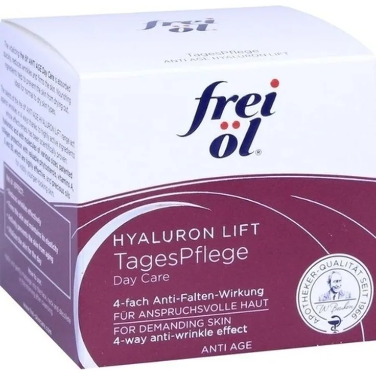Frei Öl Anti-Age Hyaluron Lift Tagespflege 50 ml Tagespflege für Damen und Herren