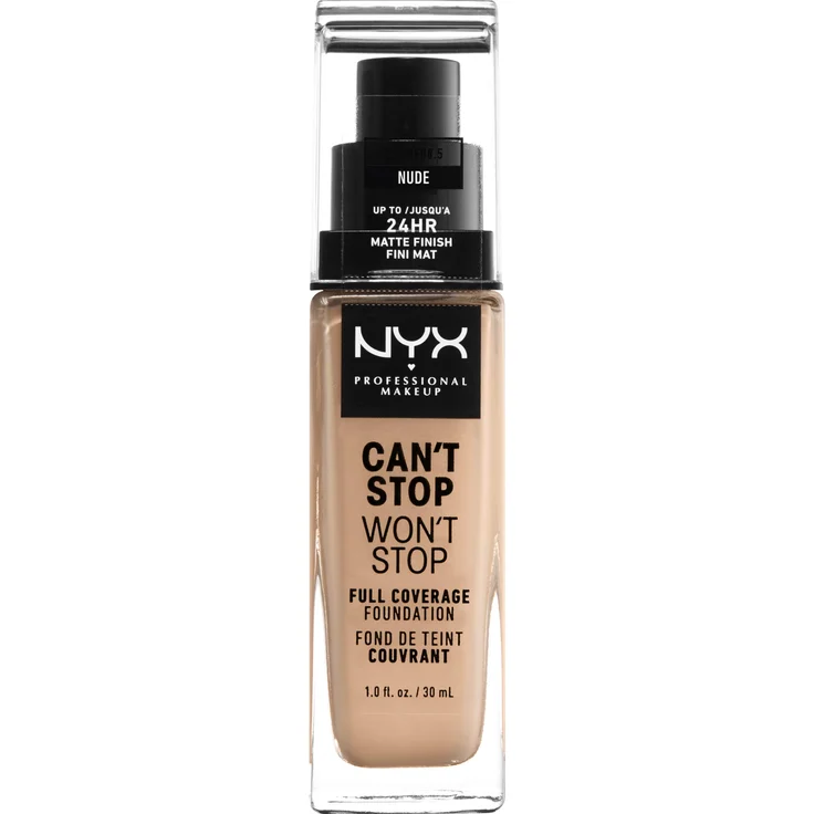 NYX Professional Make-up Can't Stop Won't Stop Nude 30 ml – Bild 1