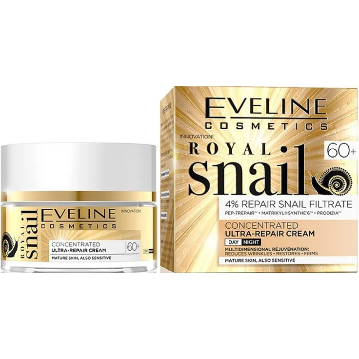 Eveline Royal Snail Creme 60+ 50 ml mit einer pflegenden Wirkung