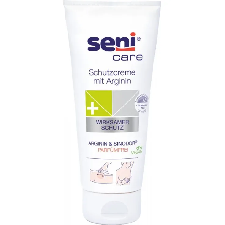 Seni Care Schutzcreme mit Arginin 200 ml pflegende Wirkung